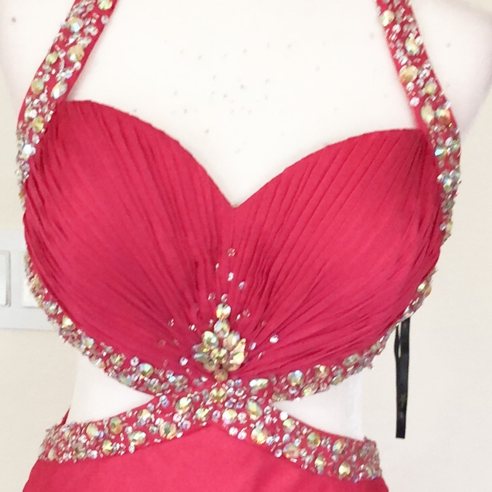 Fuchsia chiffon - Picture 3 of 11